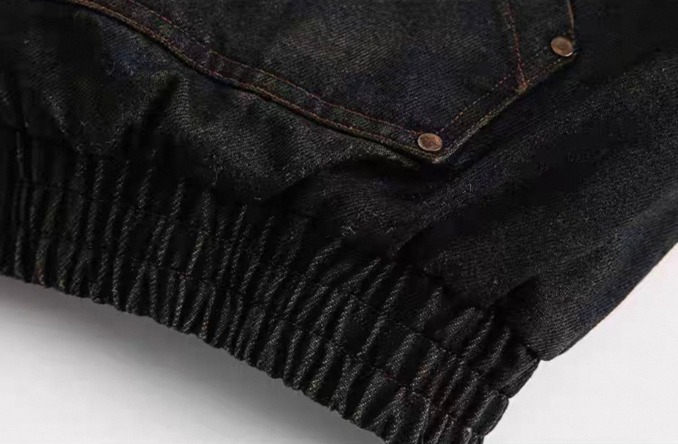 Heavyweight Fur Hood Zip Jacket