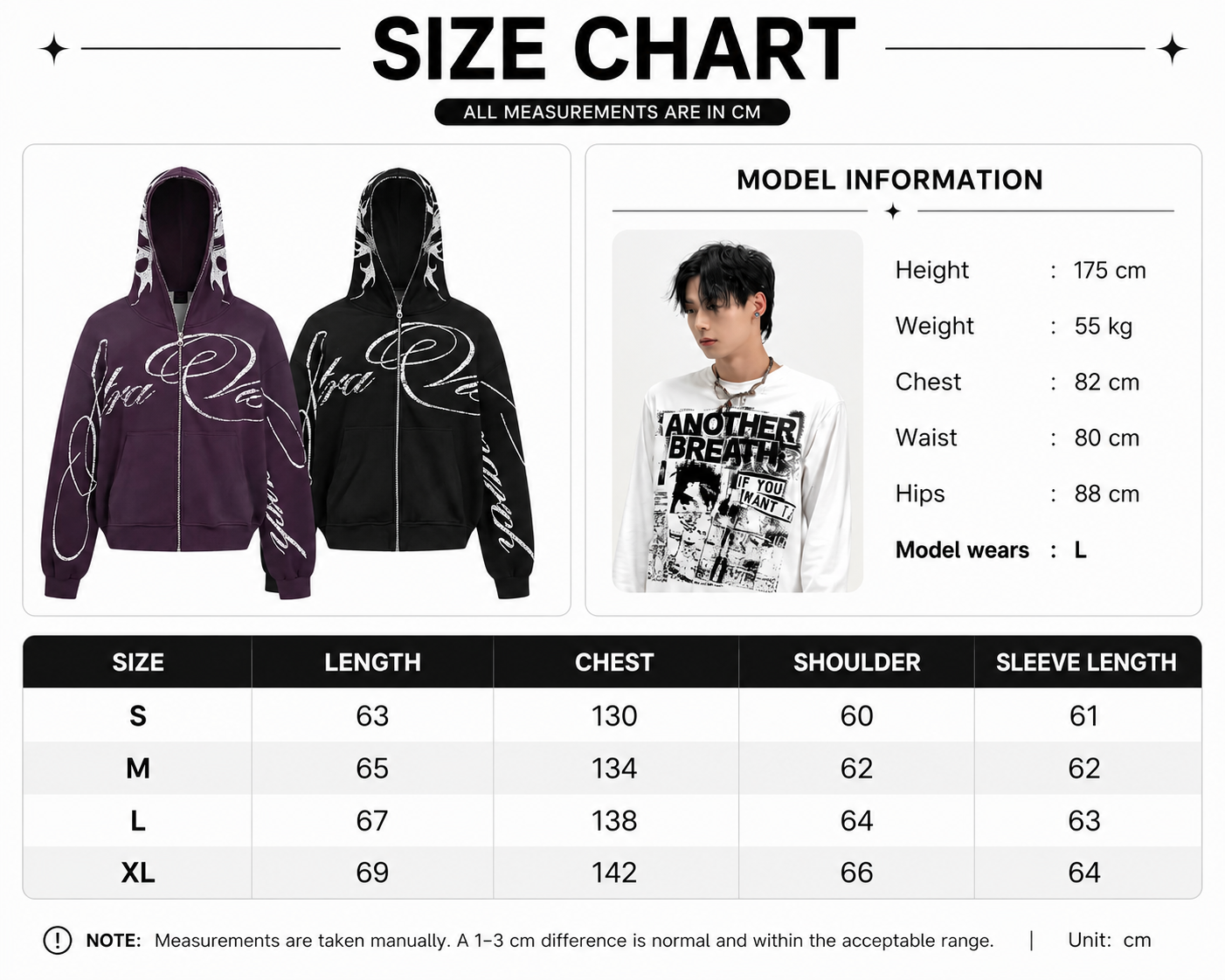 Lost Division Vintage Feeling Graffiti Full Zip Hoodie – Oversized Y2K Streetwear